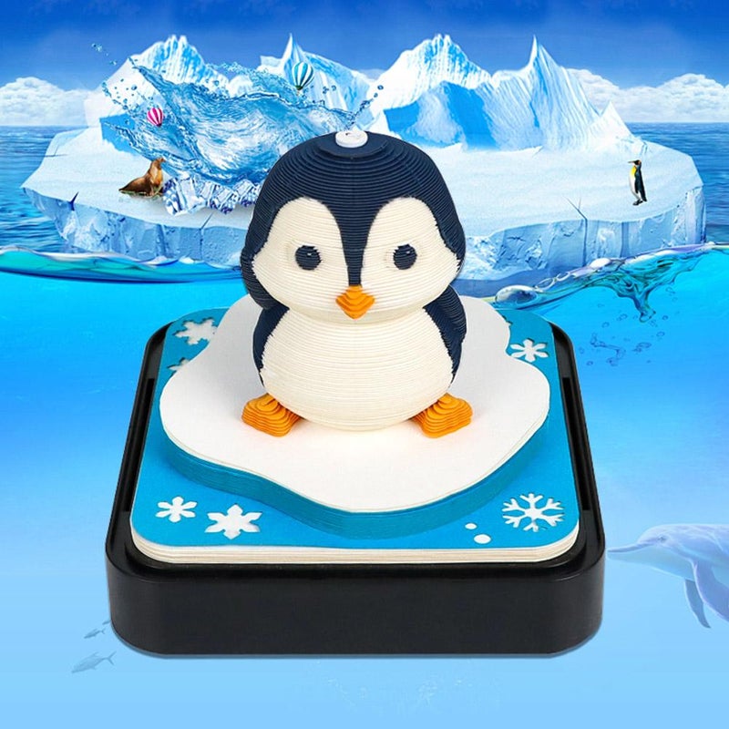 3D Calendar 2026, Time Piece Calendar 2026, 2026 Desk Calendars,  Art Sculpture,DIY Paper Carving Art Desktop Decoration Gift for Christmas Birthday Anniversaries - Image 2